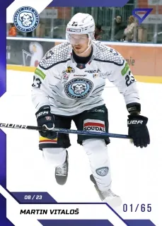 Vitaloš Martin SportZoo Tipos II.série 2022-23 Blue  /65 č.227