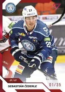 Čederle Sebastián SportZoo Tipos II.série 2022-23 Red /35 č.230
