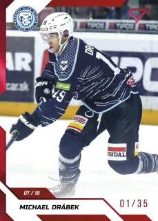 Drábek Michael SportZoo Tipos II.série 2022-23 Red /35 č.231