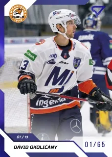Okoličány Dávid SportZoo Tipos II.série 2022-23 Blue  /65 č.261