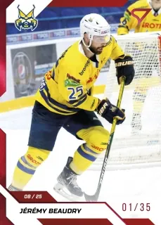 Beaudry Jérémy SportZoo Tipos II.série 2022-23 Red /35 č.294