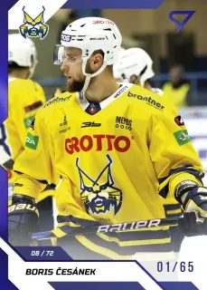 Česánek Boris SportZoo Tipos II.série 2022-23 Blue  /65 č.295