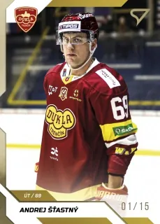 Šťastný Andrej SportZoo Tipos II.série 2022-23 Gold /15 č.308