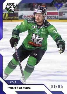 Klempa Tomáš SportZoo Tipos II.série 2022-23 Blue  /65 č.314