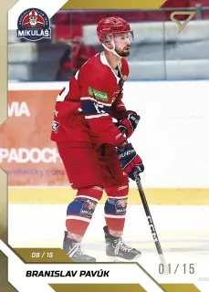 Pavúk Branislav SportZoo Tipos II.série 2022-23 Gold /15 č.318