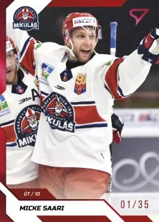 Saari Micke SportZoo Tipos II.série 2022-23 Red /35 č.321