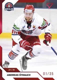 Štrauch Andreas SportZoo Tipos II.série 2022-23 Red /35 č.322