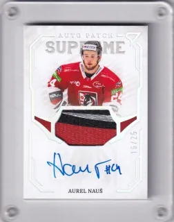 Nauš Aurel SportZoo Tipos II.série 2022-23 Supreme Auto Patch /25 č.AP-AN