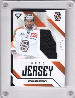 Šedivý Eduard SportZoo Tipos II.série 2022-23 Game Jersey /75 č.GJ-ES