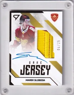 Sloboda Marek SportZoo Tipos II.série 2022-23 Game Jersey AUTO /25 č.GJS-MS