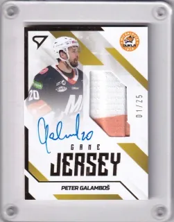 Galamboš Peter SportZoo Tipos II.série 2022-23 Game Jersey AUTO /25 č.GJS-PG