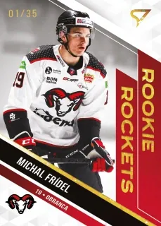 Frídel Michal SportZoo Tipos II.série 2022-23 Rookie Rockets /35 č.RR-22