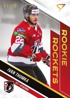 Thomka Ivan SportZoo Tipos II.série 2022-23 Rookie Rockets /35 č.RR-24