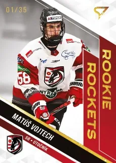 Vojtech Matúš SportZoo Tipos II.série 2022-23 Rookie Rockets /35 č.RR-25