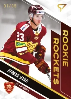 Vaňo Roman SportZoo Tipos II.série 2022-23 Rookie Rockets /35 č.RR-32