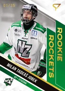 Tadeáš Jobek Milan SportZoo Tipos II.série 2022-23 Rookie Rockets /35 č.RR-34