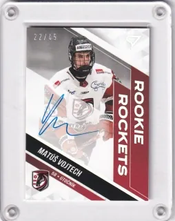 Vojtech Matúš SportZoo Tipos II.série 2022-23 Rookie Rockets Auto /45 č.RRS-MV