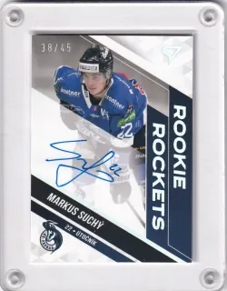 Suchý Marek SportZoo Tipos II.série 2022-23 Rookie Rockets Auto /45 č.RRS-SU