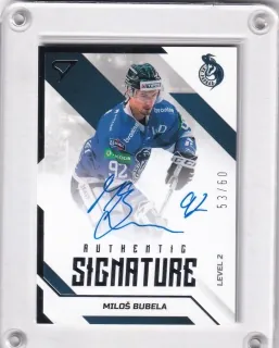 Bubela Miloš SportZoo Tipos II.série 2022-23 Authentic Signature Level 2 /60 č.SL2-MB