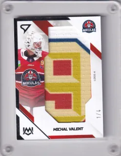 Valenta Michal SportZoo Tipos II.série 2022-23 Unique Mark Logo A 1/4 č.UM-MV