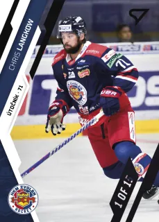 Langkow Chris SportZoo Tipos I.série 2023-24 Puck Marks 1of15 (black) č.32