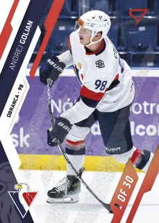 Golian Andrej SportZoo Tipos I.série 2023-24 Goal Light 1of30 (red) č.77