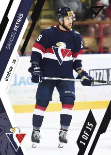 Petráš Samuel SportZoo Tipos I.série 2023-24 Puck Marks 1of15 (black) č.88