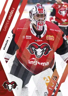 Krošelj Gašper SportZoo Tipos I.série 2023-24 Goal Light 1of30 (red) č.92