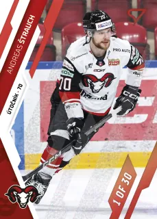 Štrauch Andreas SportZoo Tipos I.série 2023-24 Goal Light 1of30 (red) č.104