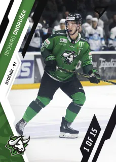 Ondrušek Richard SportZoo Tipos I.série 2023-24 Puck Marks 1of15 (black) č.121