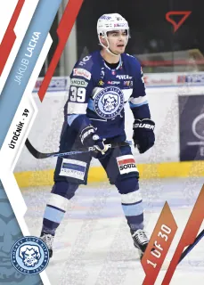 Lacka Jakub SportZoo Tipos I.série 2023-24 Goal Light 1of30 (red) č.142