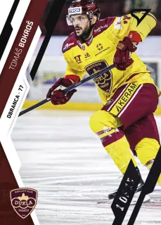 Bokroš Tomáš SportZoo Tipos I.série 2023-24 Puck Marks 1of15 (black) č.164