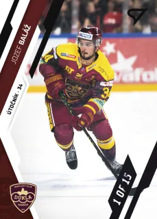 Baláž Jozef SportZoo Tipos I.série 2023-24 Puck Marks 1of15 (black) č.172