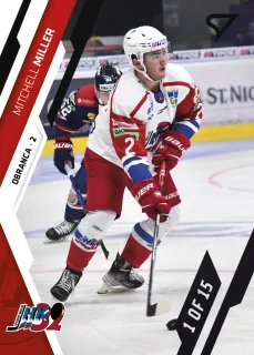 Miller Mitchell SportZoo Tipos I.série 2023-24 Puck Marks 1of15 (black) č.185
