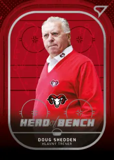 Shedden Doug SportZoo Tipos I.série 2023-24 HEAD OF BENCH č.HB-08