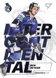 Betker Ben SportZoo Tipos I.série 2023-24 INTERCONTINENTAL č.IC-22