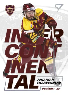 Charbonneau Jonathan SportZoo Tipos I.série 2023-24 INTERCONTINENTAL č.IC-24