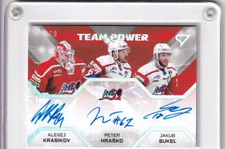 Krasikov,Hraško,Sukeľ Alexej,Peter,Jakub SportZoo Tipos I.série 2023-24 TEAM POWER AUTO /20 č.TPS-LMI