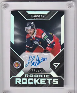 Haborák Marián SportZoo Tipos I.série 2023-24 ROOKIE ROCKETS AUTO /45 č.RRS-MH