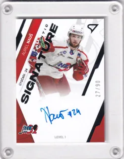 Nauš Aurel SportZoo Tipos I.série 2023-24 AUTHENTIC SIGNATURE - LEVEL 1 xx/90 č.SL1-AN