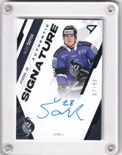 Šotek Alex SportZoo Tipos I.série 2023-24 AUTHENTIC SIGNATURE - LEVEL 1 xx/90 č.SL1-AS