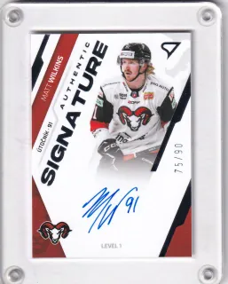 Wilkins Matt SportZoo Tipos I.série 2023-24 AUTHENTIC SIGNATURE - LEVEL 1 xx/90 č.SL1-MW