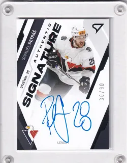 Petráš Samuel SportZoo Tipos I.série 2023-24 AUTHENTIC SIGNATURE - LEVEL 1 xx/90 č.SL1-SP