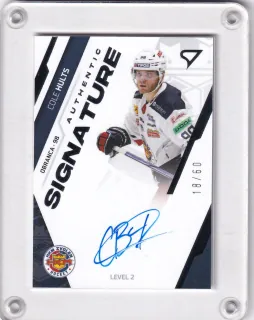 Hults Cole SportZoo Tipos I.série 2023-24 AUTHENTIC SIGNATURE - LEVEL 2 xx/60 č.SL2-CH