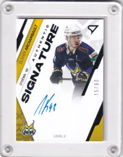 Archambault Olivier SportZoo Tipos I.série 2023-24 AUTHENTIC SIGNATURE - LEVEL 2 xx/60 č.SL2-OA