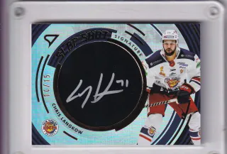 Langkow Chris SportZoo Tipos I.série 2023-24 SLAP SHOT SIGNATURE /15 č.SS-CL