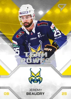 Beaudry Jérémy SportZoo Tipos I.série 2023-24 TEAM POWER č.TP-08