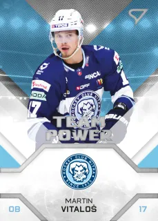 Vitaloš Martin SportZoo Tipos I.série 2023-24 TEAM POWER č.TP-23