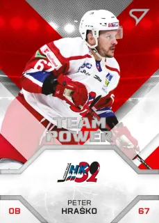 Hraško Peter SportZoo Tipos I.série 2023-24 TEAM POWER č.TP-32