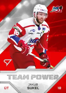 Sukeľ Jakub SportZoo Tipos I.série 2023-24 TEAM POWER č.TP-33